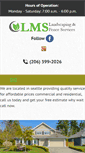 Mobile Screenshot of lms-landscaping.com